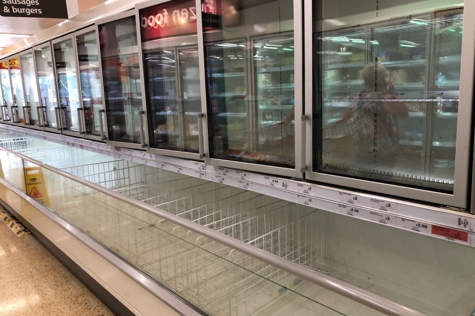 Keine Lastwagenfahrer: Regale in Supermärkten bleiben leer