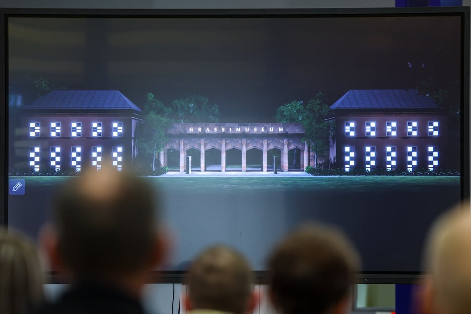 Die Fenster erstrahlen: So schön wird das GRASSI Museum bald leuchten.