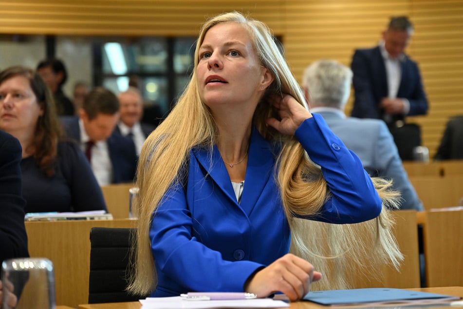 Wiebke Muhsal (38) ist AfD-Abgeordnete. (Archivbild)