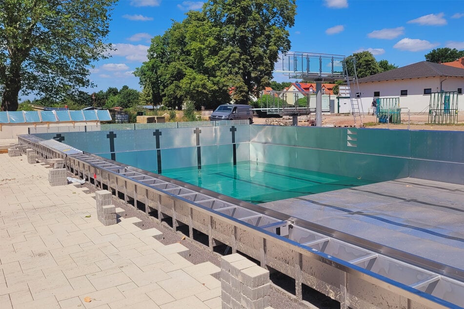 Im Schwimmerbecken sind die technischen Probleme aufgetreten.