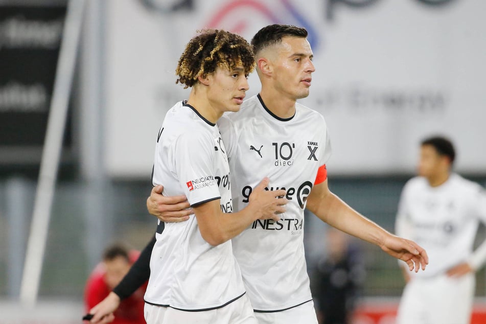 Mittelfeldspieler Kenan Fatkič (27, r.) war zuletzt Führungsspieler in der zweiten Schweizer Liga.