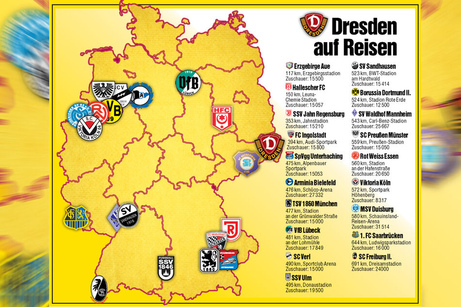 Immer weniger Klubs in der 3. Liga kommen aus dem Osten Deutschlands.