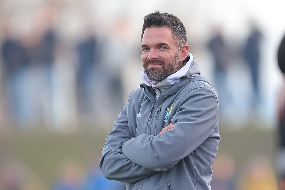 CFC-Trainer Benjamin Duda (37) zeigt sich zufrieden.