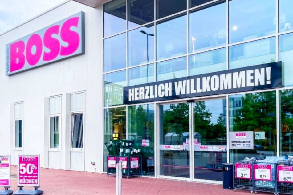 SB-Möbel Boss in Leipzig (Alte Messe)