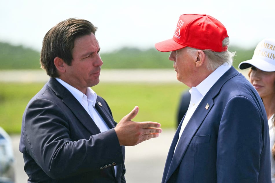 Is Ron DeSantis "begging" Trump for a job in his administration?