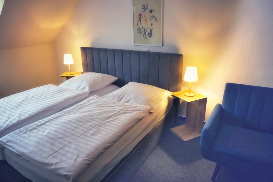 Die gemütlichen Zimmer versprechen Ruhe nach einem aufregenden Tag.