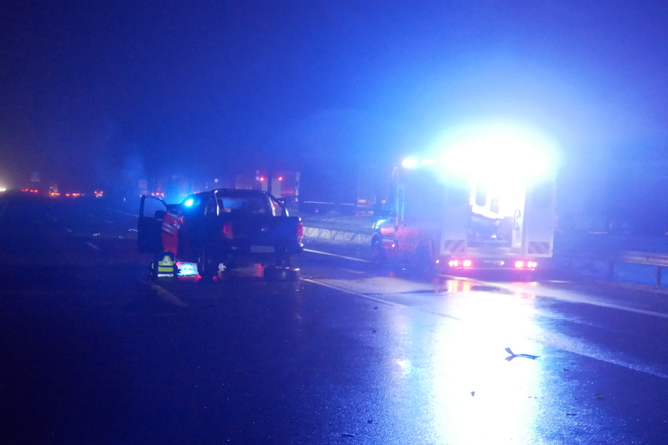 Die A1 musste für mehrere Stunden gesperrt werden.
