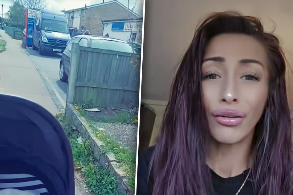 Was hatte Melanie wohl beim Tesco-Supermarkt vergessen?