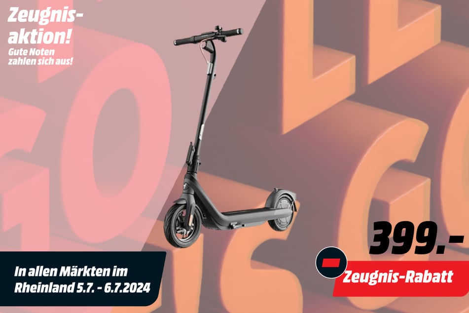 Ninebot-E-Scooter für 399 Euro.