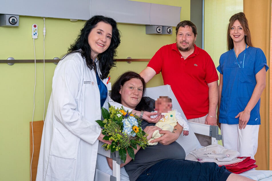 Dresden: Willkommen, Stanley-Daniel! Das ist das Jubiläumsbaby am Uniklinikum