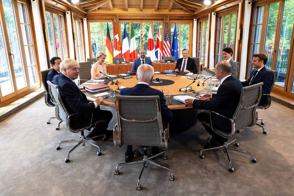 Die Staatschefs der G7 machten sich am heutigen Sonntag über Putin lustig.