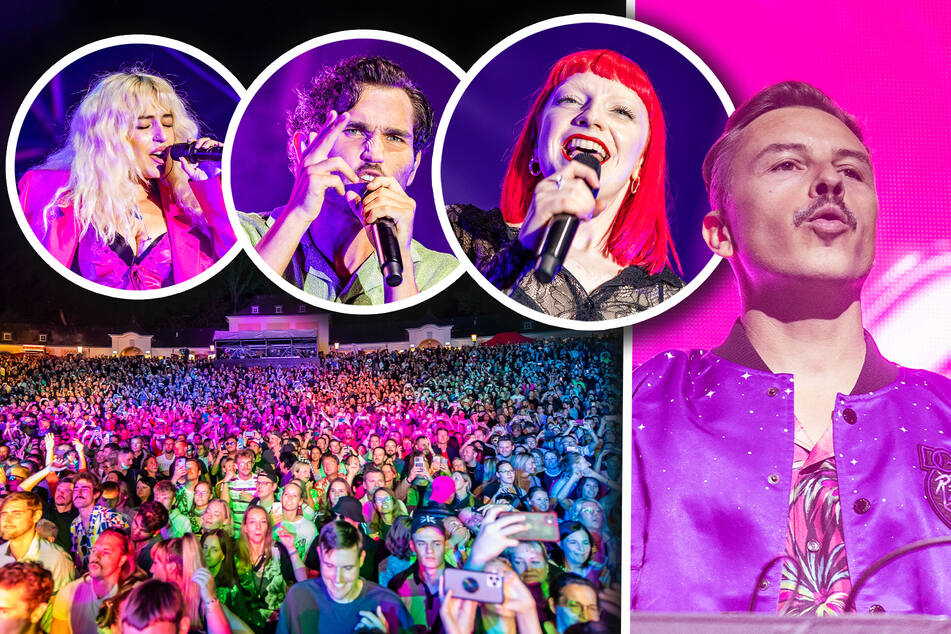 5000 feiern mit Purple Disco Machine: Konzert-Besucher kommen aus aller Welt nach Dresden!