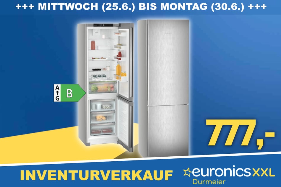 Liebherr Kühl-/Gefrierkombination für 777 Euro.