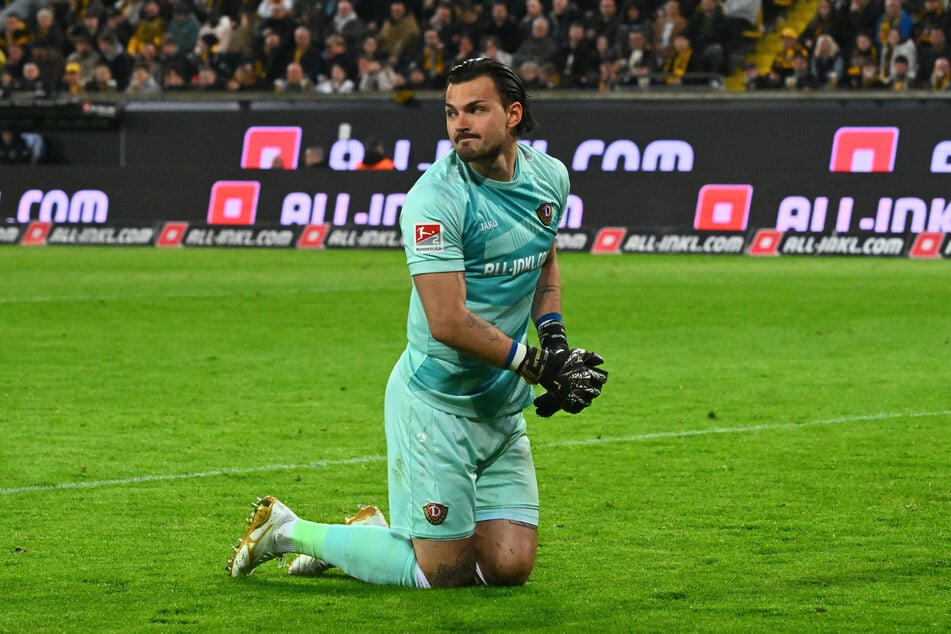 Tim Schreiber (23) musste einmal zuschauen, könnte aber in Düsseldorf wieder spielen.