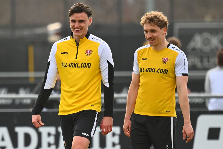 Der 27-Jährige (r.) kehrte zu Dynamo zurück, nachdem er zuvor von Dresden zum SCP gewechselt war.