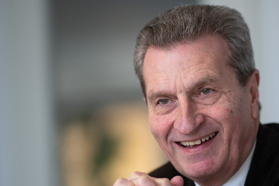 Günther Oettinger (67, CDU), ehemaliger EU-Kommissar und ehemaliger Ministerpräsident des Landes Baden-Württemberg.