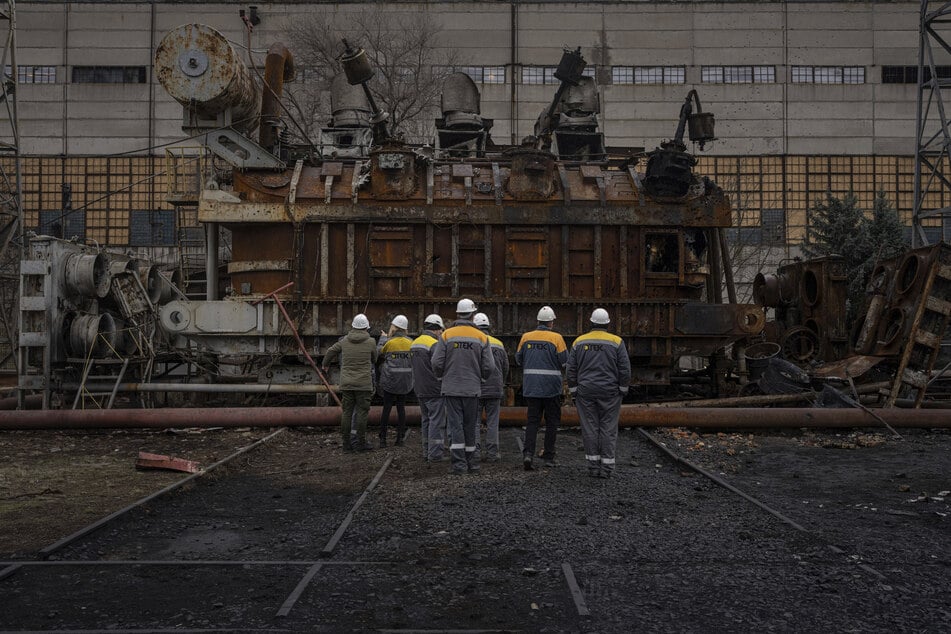 Ein Heizkraftwerk bei Kiew ist anscheinend bei einer russischen Drohnen-Attacke beschädigt worden. (Archivfoto)