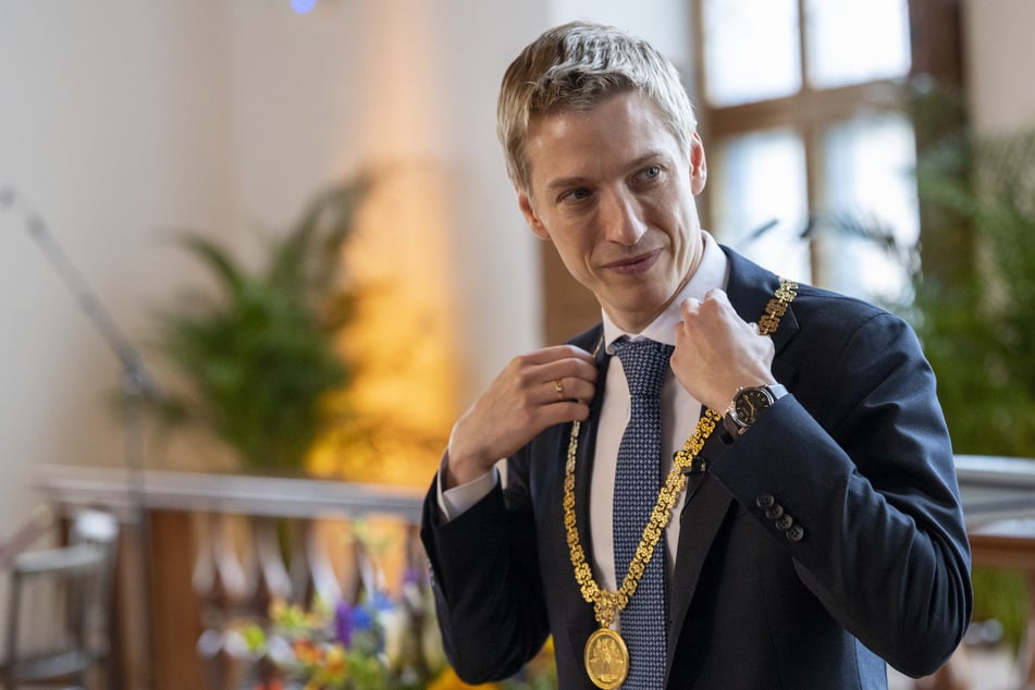 An diesem Sonntag ist Dominik Krause (36, Grüne) die ersten 100 Tage im OB-Amt.