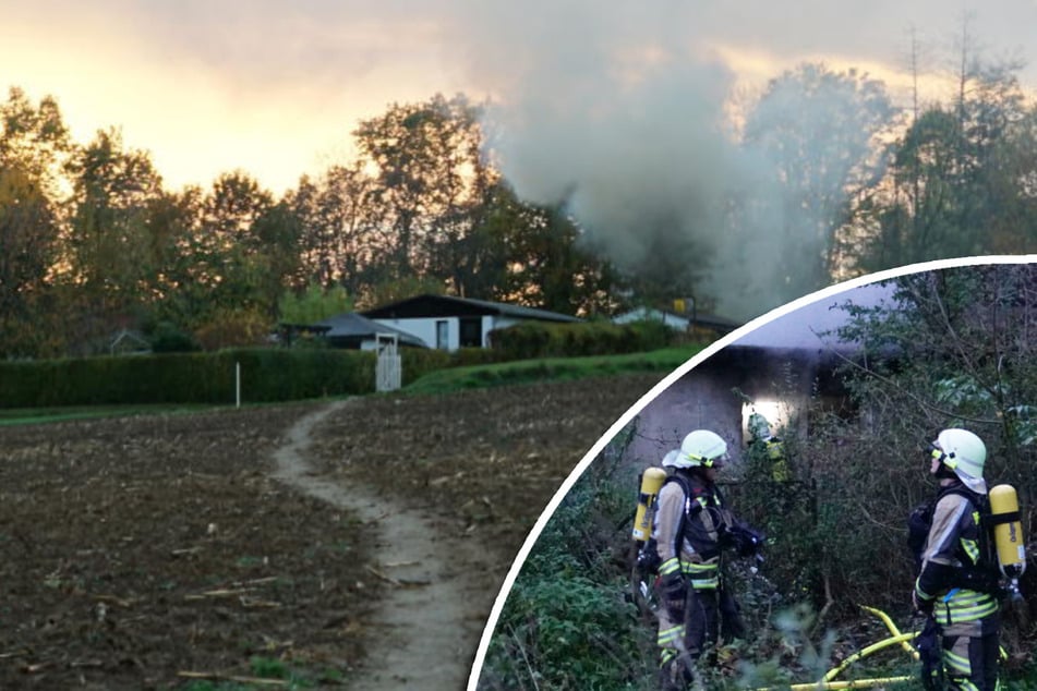 Feuer in Görlitz: Rauchwolke über Gartensparte, war es Brandstiftung?