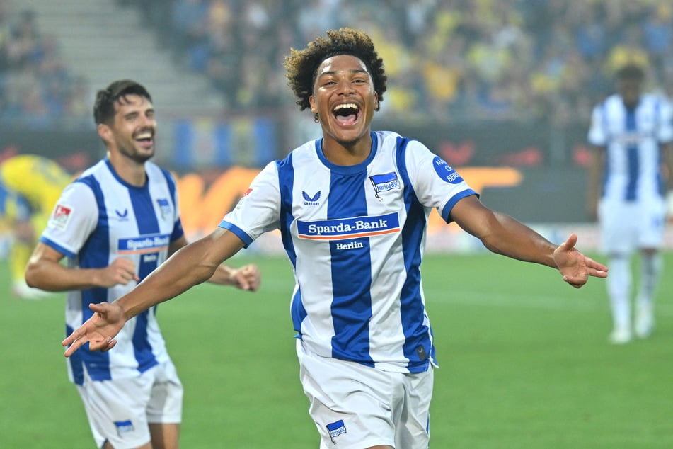 Herthas Super-Joker Oluwaseun Adewumi (21) hat nach Einwechslung schon dreimal getroffen.