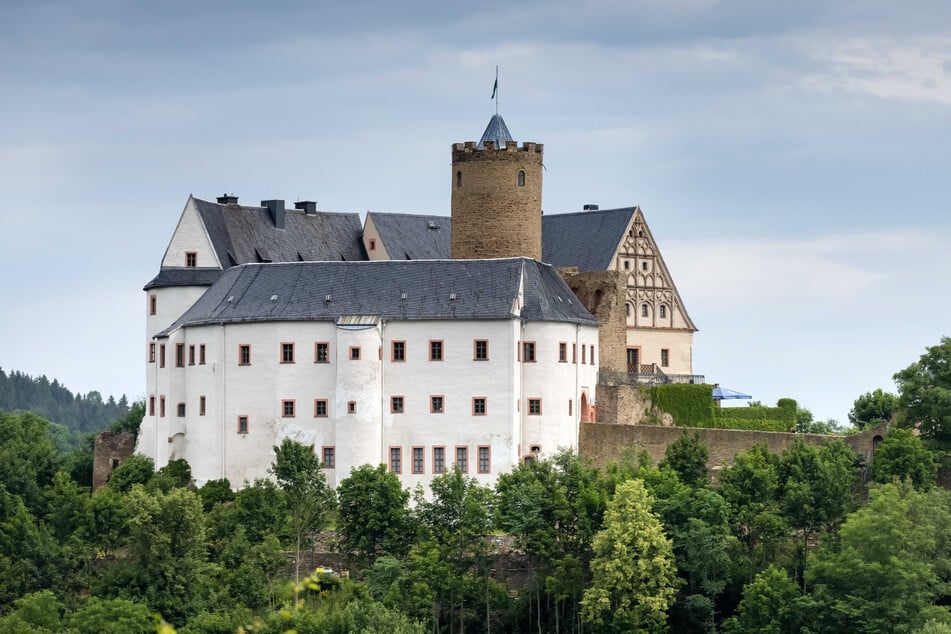 Burg Scharfenstein bei Drebach.