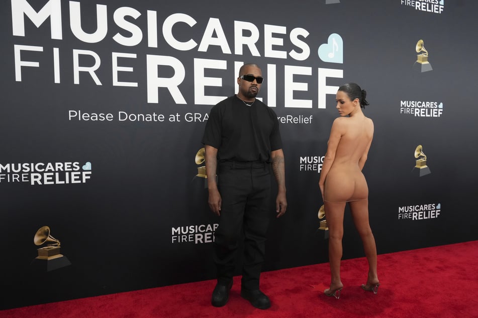 Kanye und Bianca Censori (30) bei den diesjährigen Grammys.