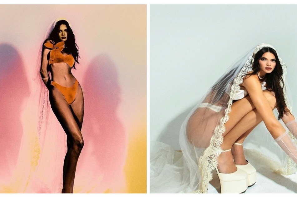 Kendall Jenner posted snaps from her recent shoot with photographer Dana Trippe.