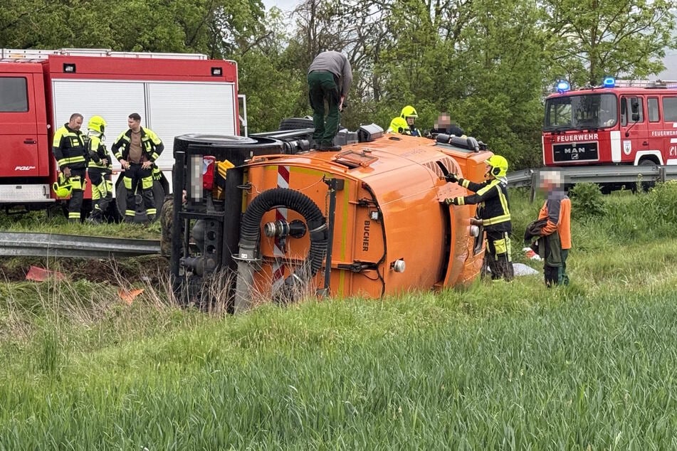 Polizei, Rettungsdienst und Feuerwehr waren vor Ort im Einsatz.