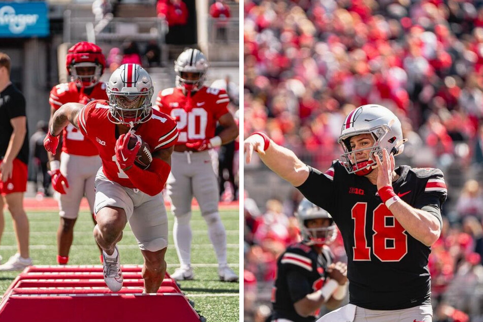 Ohio State showcased a strong defense and sound quarterbacks during Saturday's spring game.