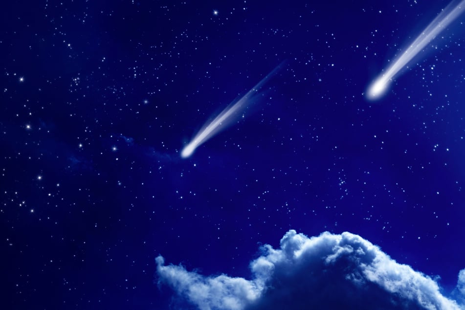 Der sogenannte Perseiden-Schwarm erreicht in jedem Jahr die Erde und sorgt für zahlreiche Sternschnuppen am Nachthimmel. (Symbolbild)