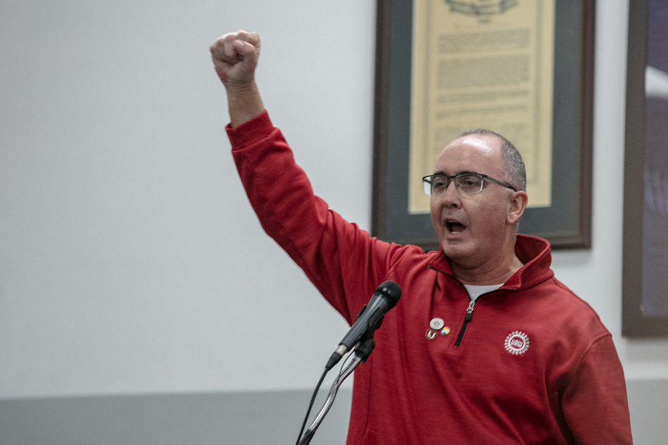 UAW President Shawn Fain (pictured) has spearheaded the historic six-week United Auto Workers (UAW) strike on the Big Three car manufacturers.