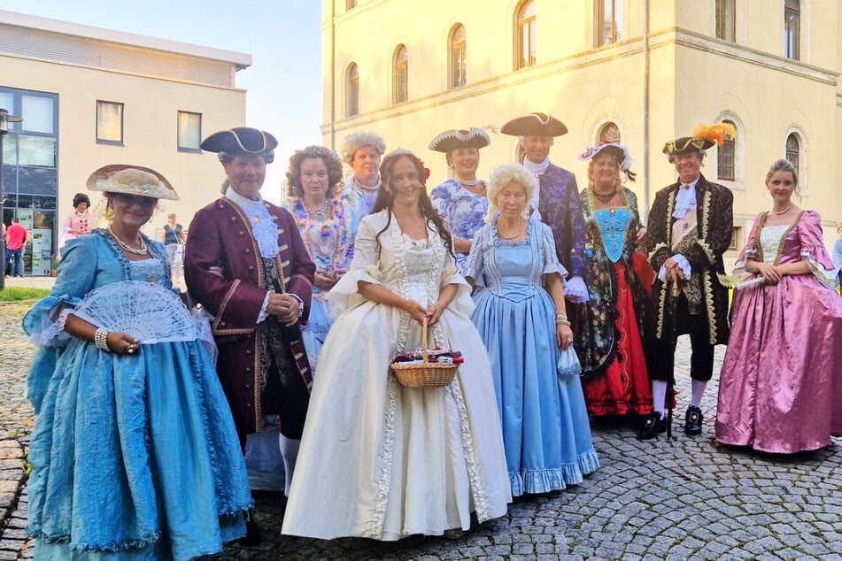 Historische Kostüme auf Schloss Lichtenstein © Sandra Loos