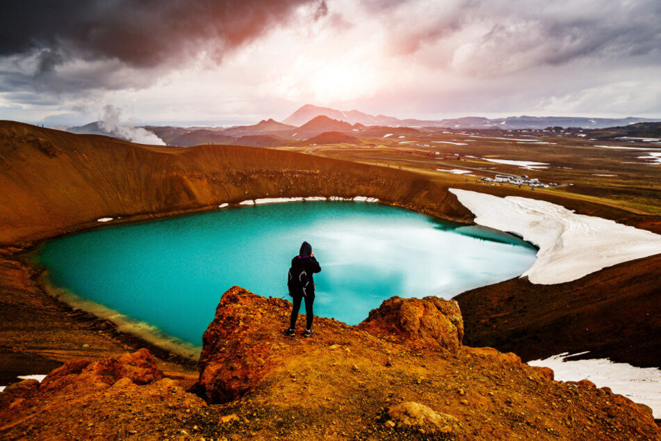 Auch Island steht 2023 auf dem Reiseplan: Malerischer Myvatn See bei Krafla.