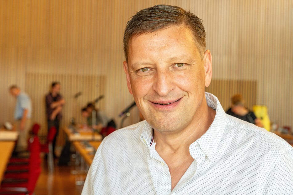 Stadtrat Jens Genschmar (55, Freie Wähler).