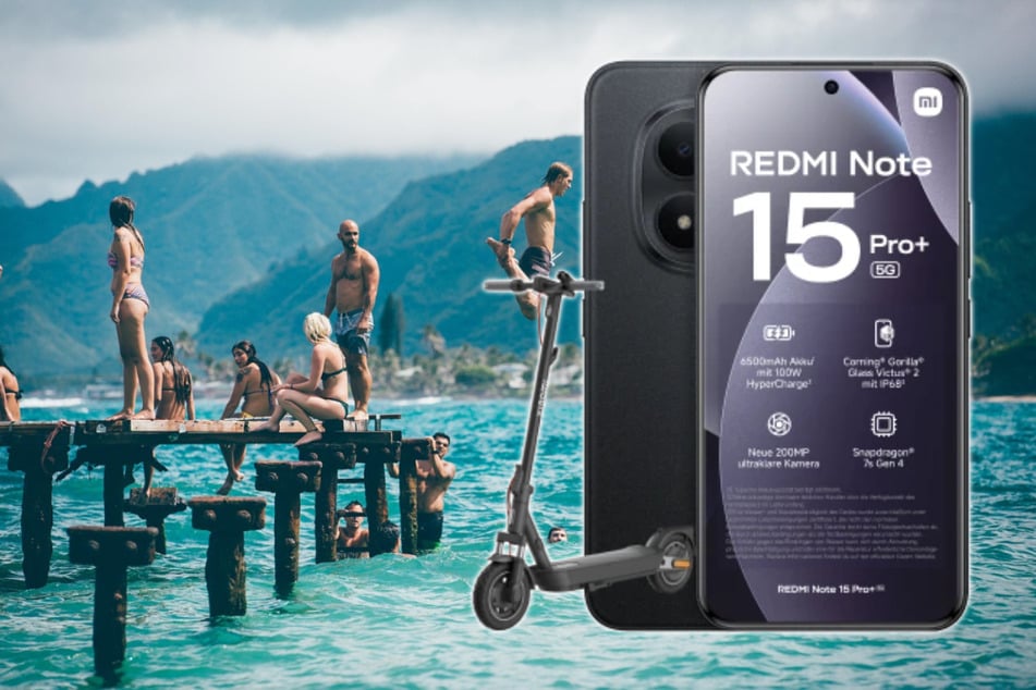 Das kostet das Xiaomi Redmi Note 15 Pro+ 5G mit Electric Scooter 5 Pro bei Blau