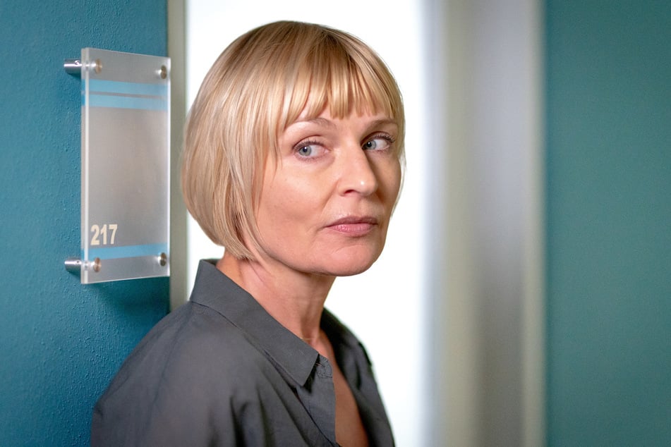 Sanna Englund (48) als "Melanie Hansen" in der Folge "Systemausfall" der neuen "Notruf Hafenkante"-Staffel.