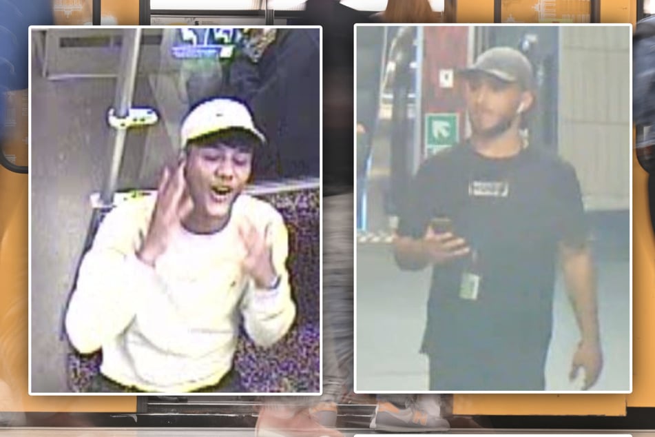 Die Polizei sucht diese beiden Männer.