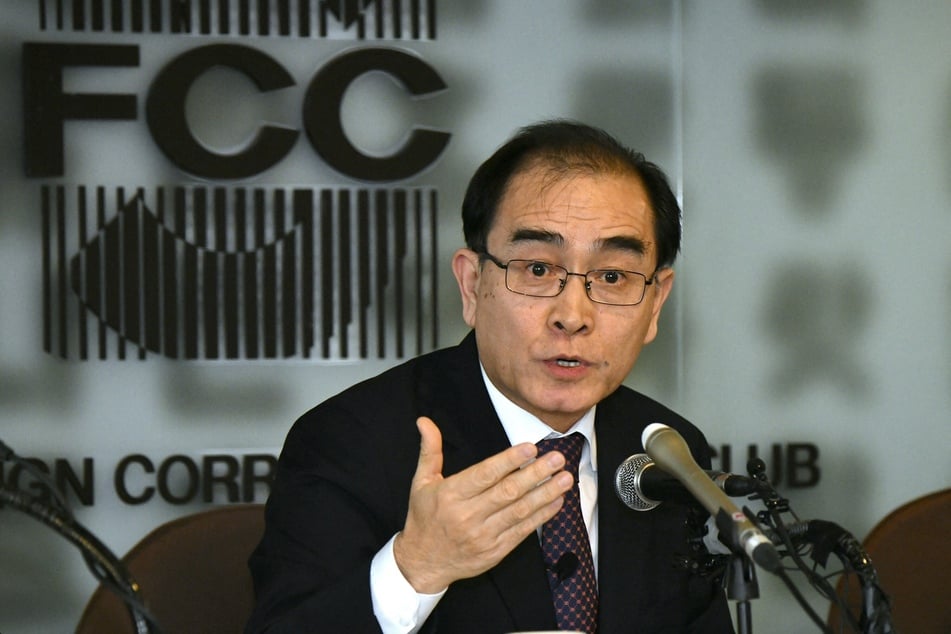 Ri is the highest-ranking North Korean diplomat known to have defected since Thae Yong-ho, Pyongyang's deputy ambassador to Britain, in 2016 (file photo).