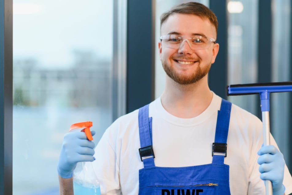 Hier werden Glas- und Gebäudereiniger gesucht