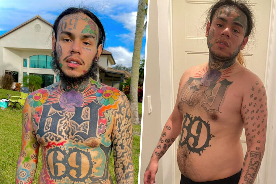 Rapper Tekashi 6ix9ine offers questionable weight loss advice after huge transformation