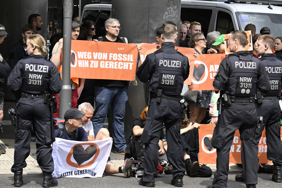 Schnell war die Polizei vor Ort, um einzugreifen.