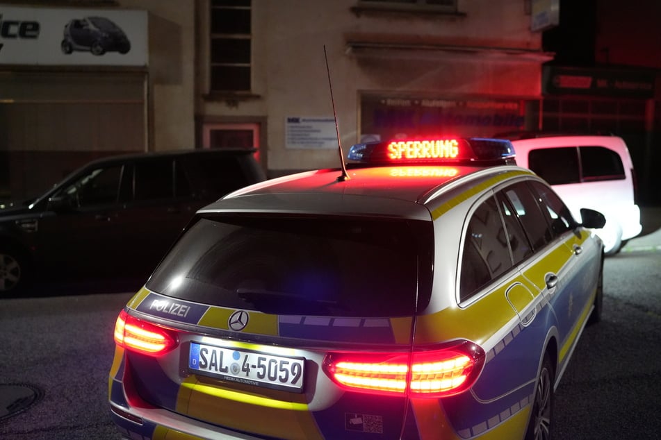 Das betroffene Gebiet wurde weiträumig abgesperrt.
