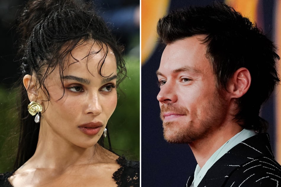 Insiders have dished that Zoë Kravitz (l.) and Harry Styles plan to tie the knot in December.