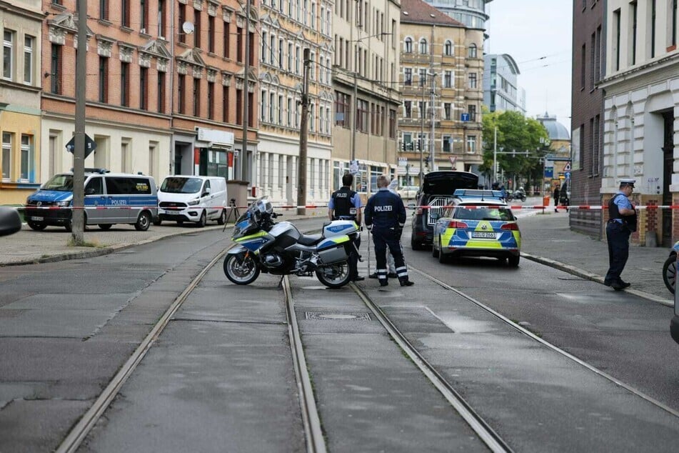 Der Torgauer Platz liegt an einer Kreuzung, die auch auf die Eisenbahnstraße führt. (Archivbild)