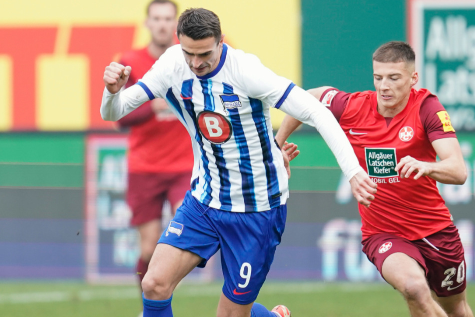 Smail Prevljak (29, l.) erzielte seit seinem Wechsel zur Hertha vier Tore.