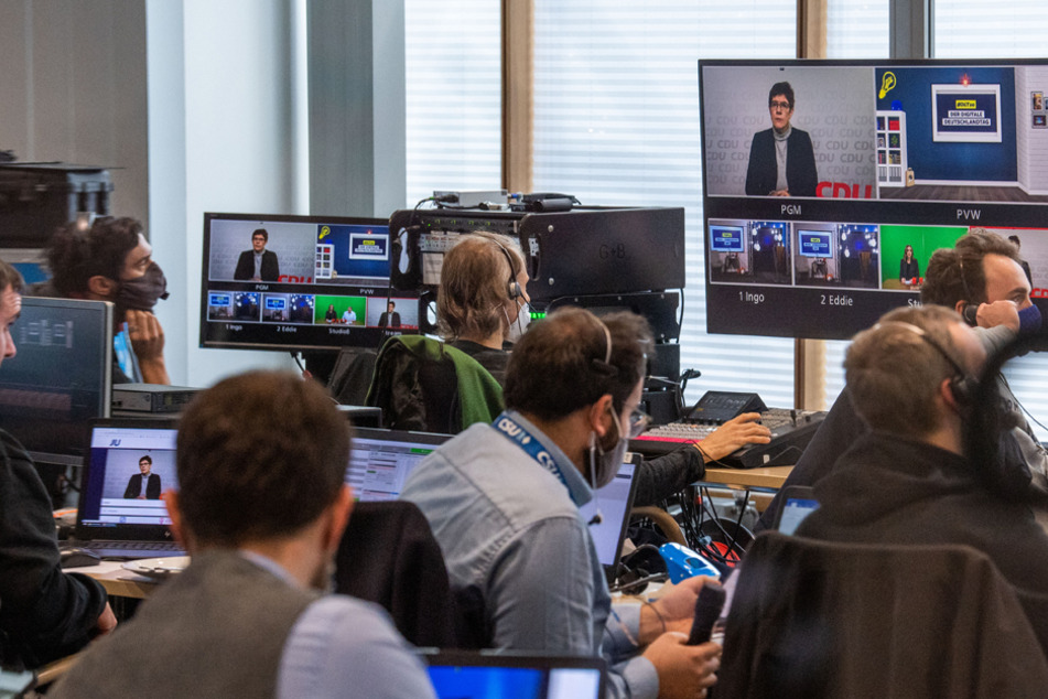 Mehr als 300 Delegierte nahmen an dem virtuellen Treffen der gemeinsamen Jugendorganisation von CDU und CSU teil.