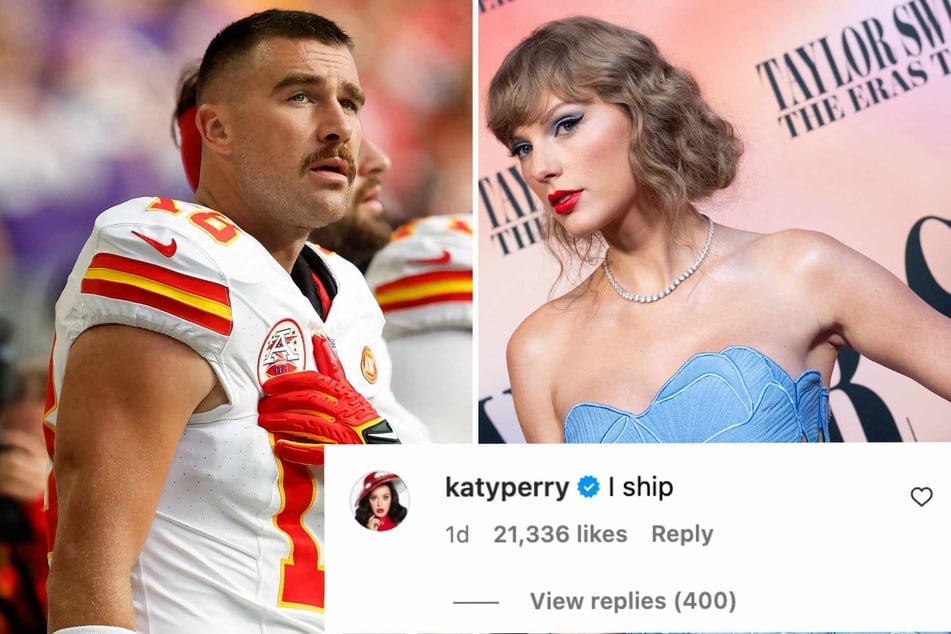 Katy Perry officially ships Taylor Swift and Travis Kelce