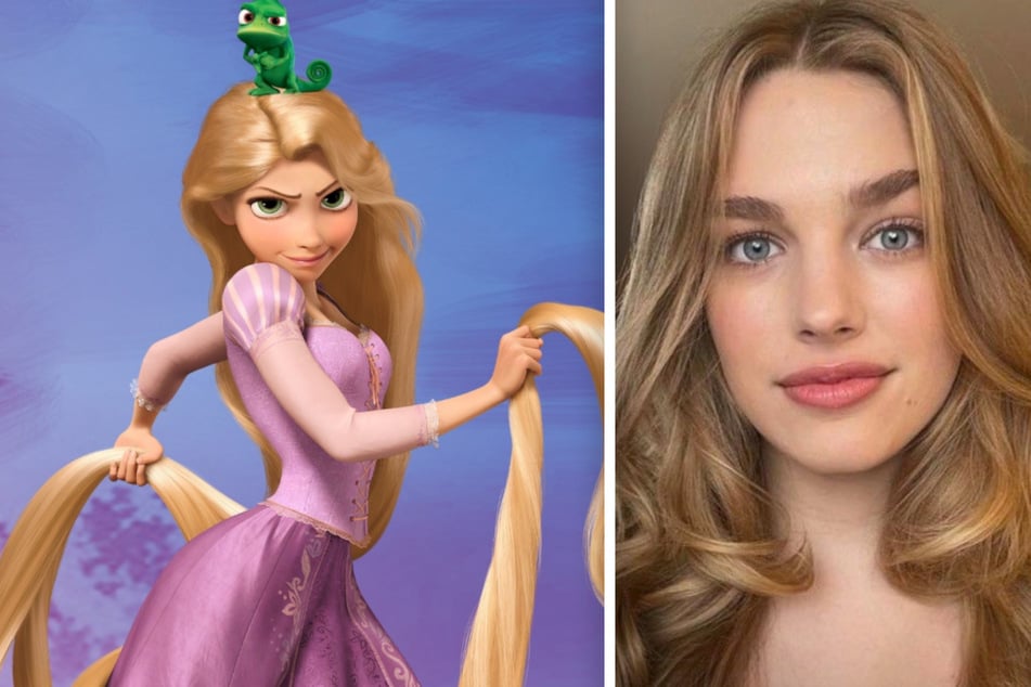 Die blonde Prinzessin Rapunzel wird von Teagan Croft (21) gespielt.