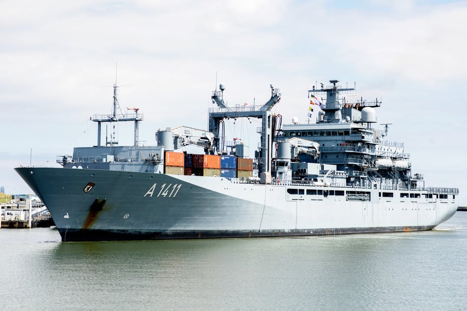 Die Schiffe Berlin-Klasse sind die größten Kriegsschiffe der deutschen Marine.