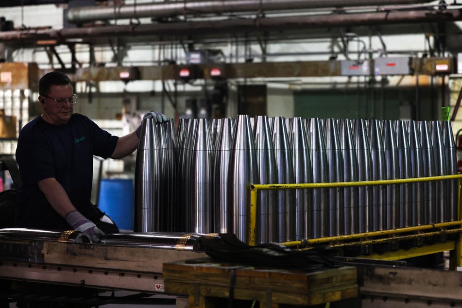 The Scranton Army Ammunition Plant (SCAAP) in Scranton, Pennsylvania is making steel tubes for 155 mm caliber shells, which are crucial to Kyiv's efforts to face down Moscow's invasion.